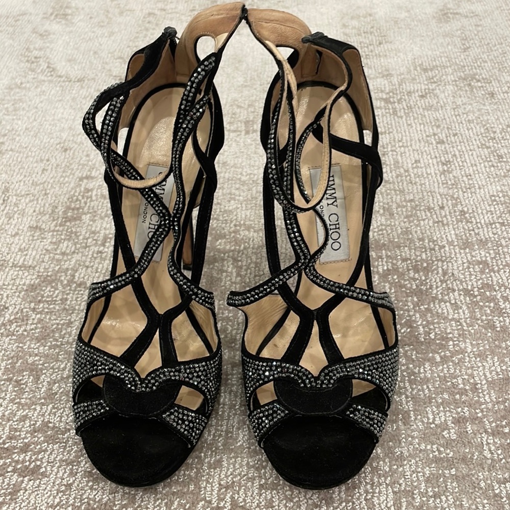Hardly worn 4 inch heels jimmy choo